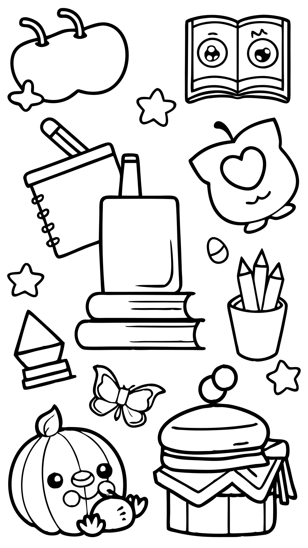 coloring pages classroom